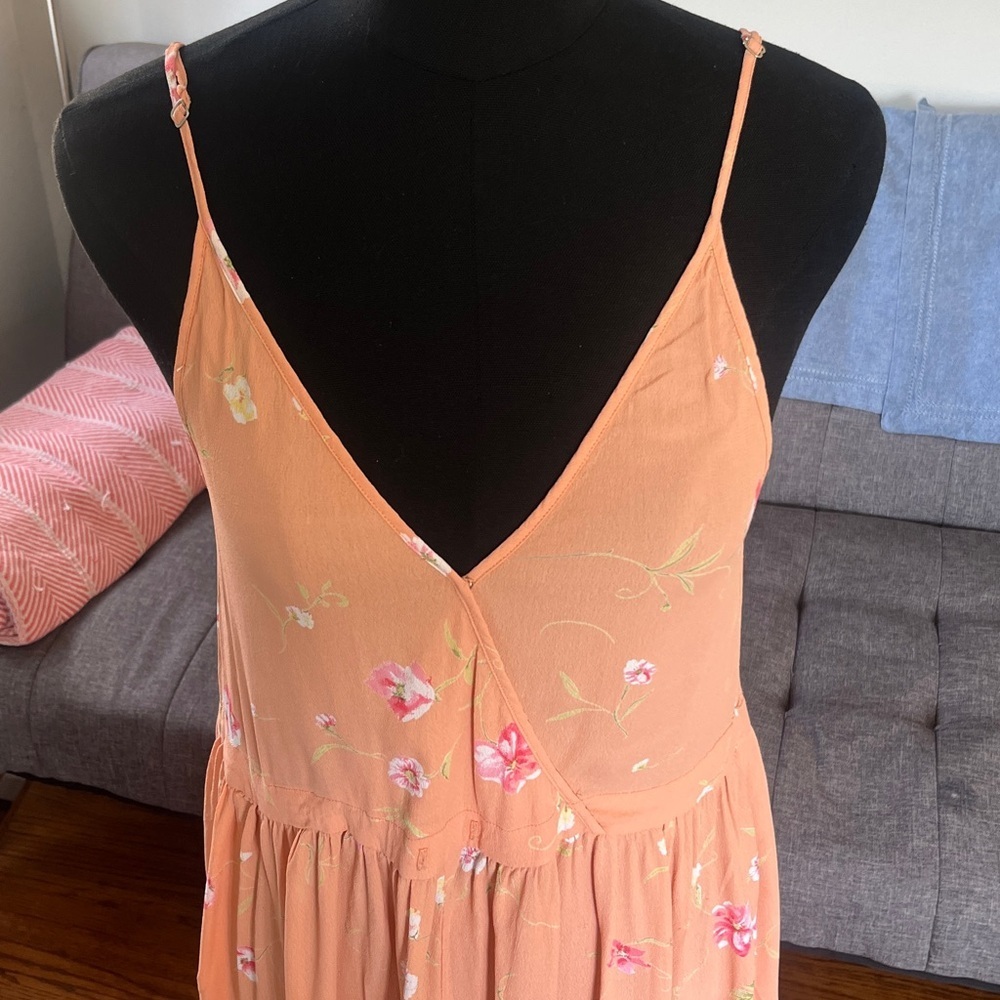 Christy Dawn Coral Floral Dress. Size Small (?) - Picture 2 of 8